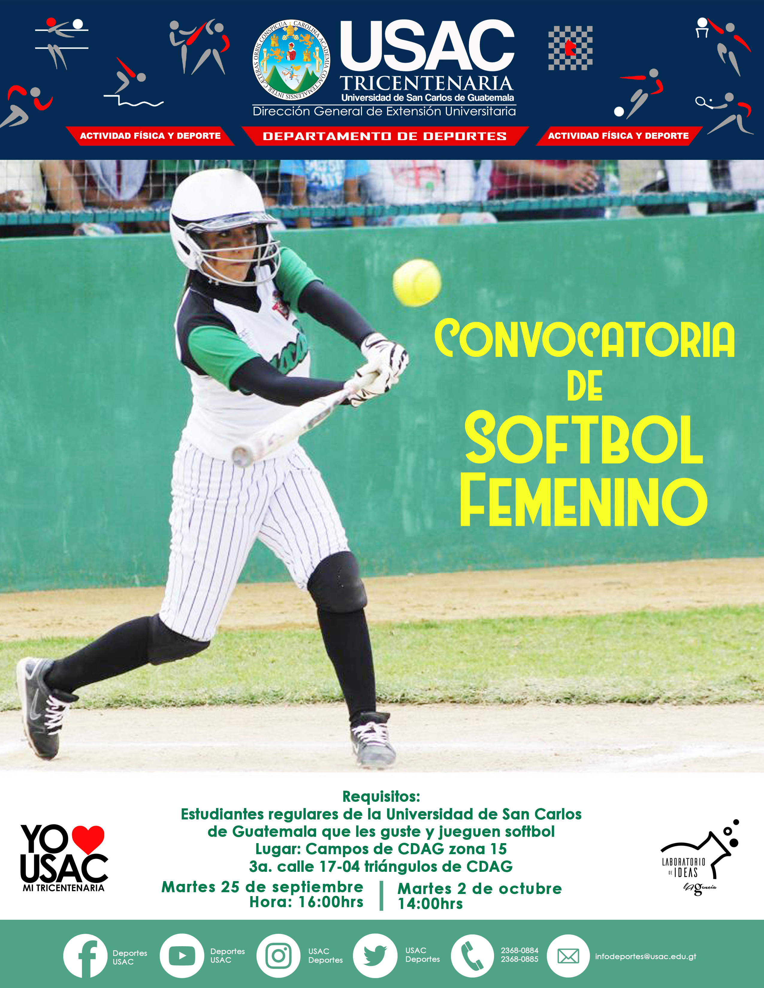 Convocatoria De Softbol Femenina