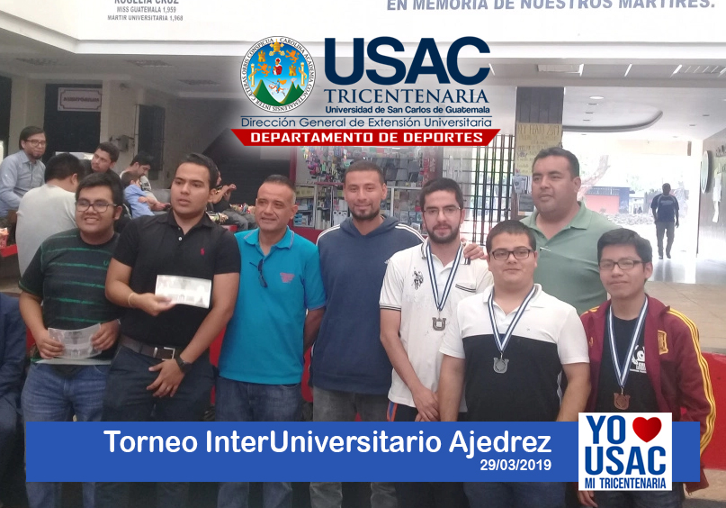 InterU Ajedrez  Ganadores 2019