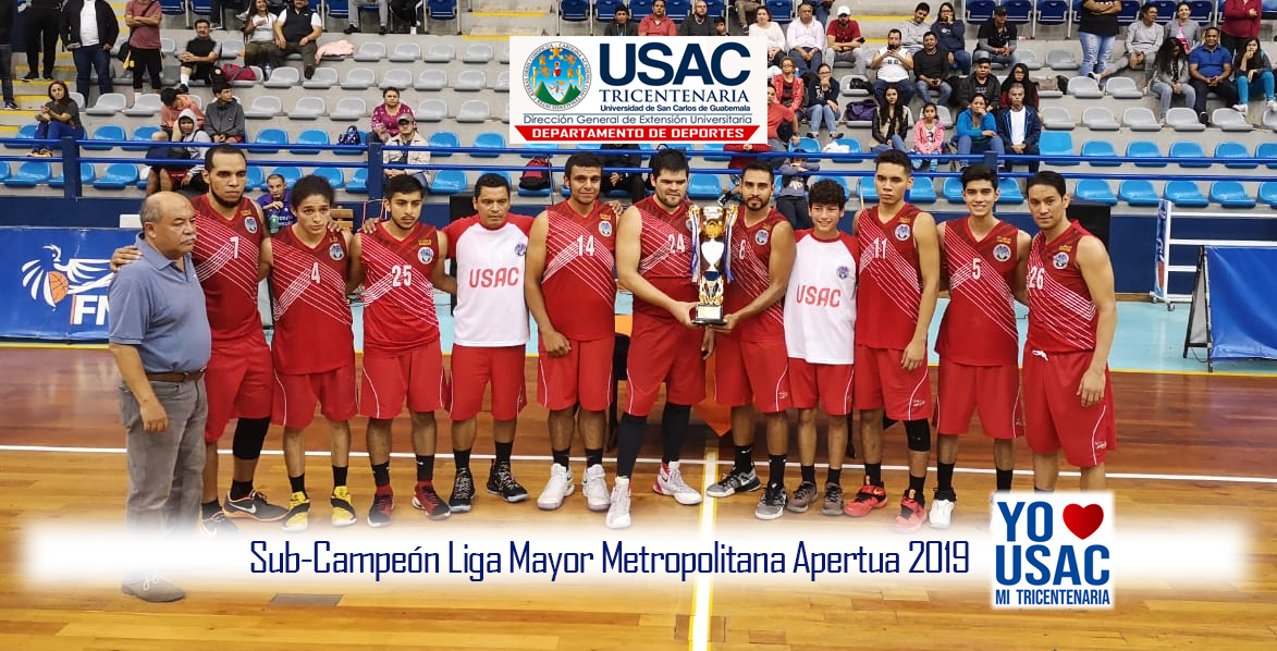 Liga Mayor Metropolitana de Baloncesto Sub-Campeón Apertura 2019